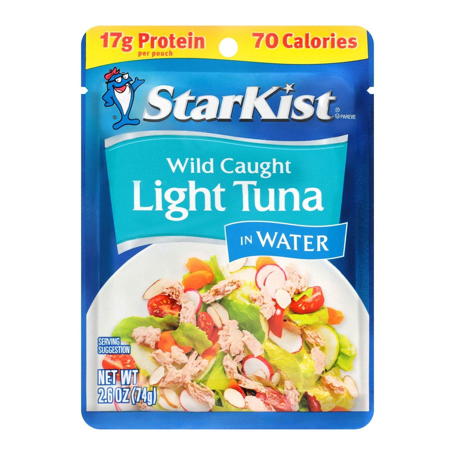 StarKist Wild Caught Light Tuna in Water, 1-ct.