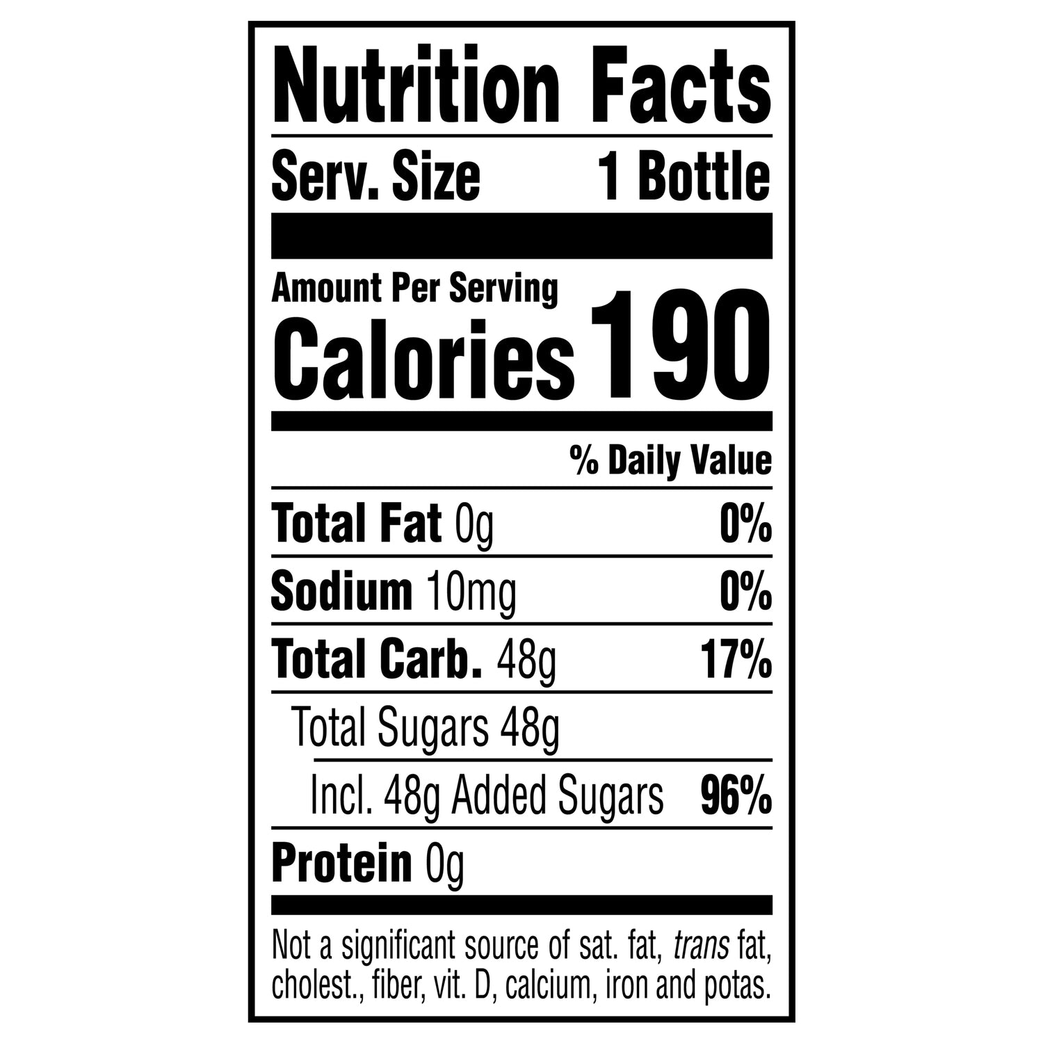 Gold Peak Cane Sugar Flavored Brewed Tea, 1-ct.
