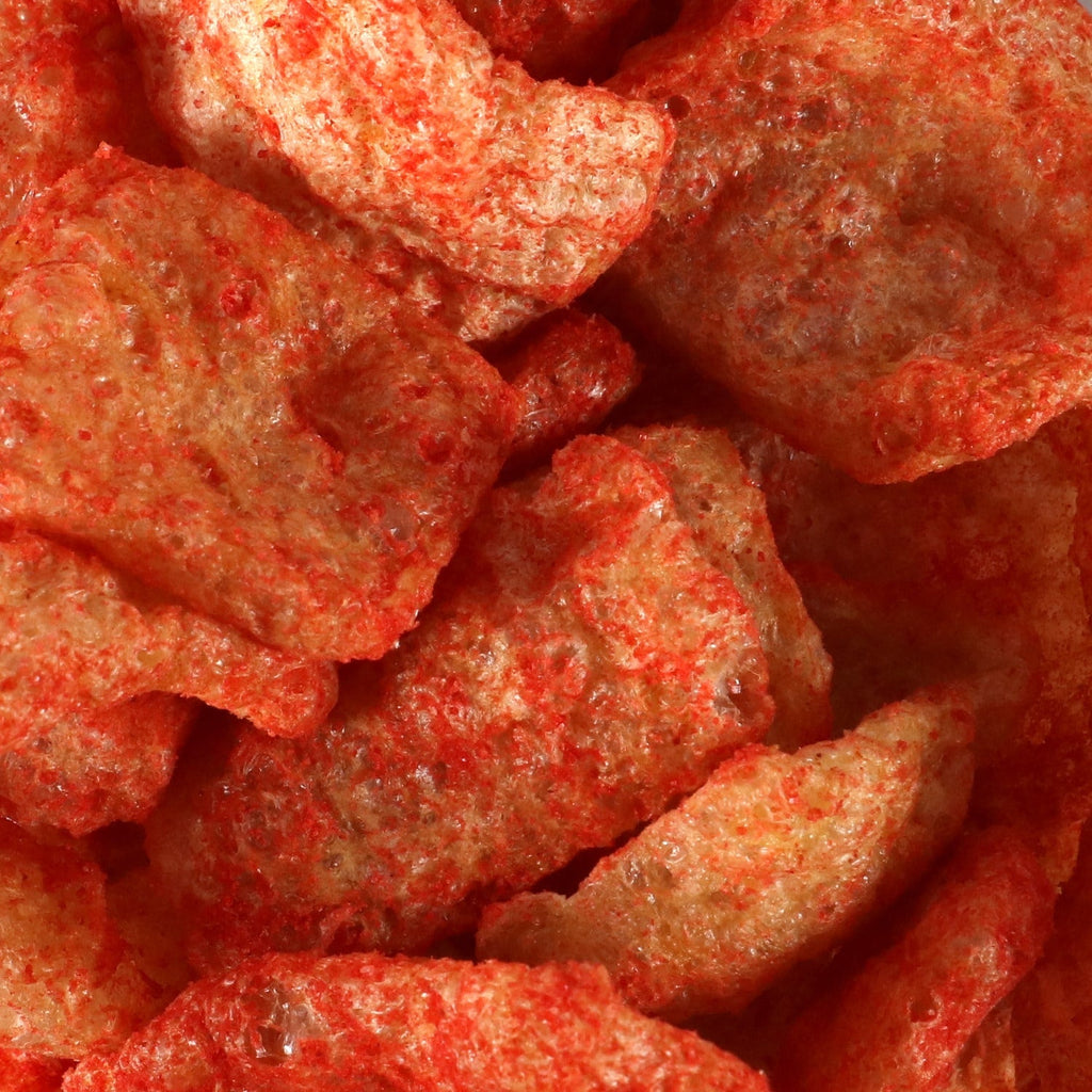 Brim's Hot Fried Pork Rinds, 2.6-oz. Bags