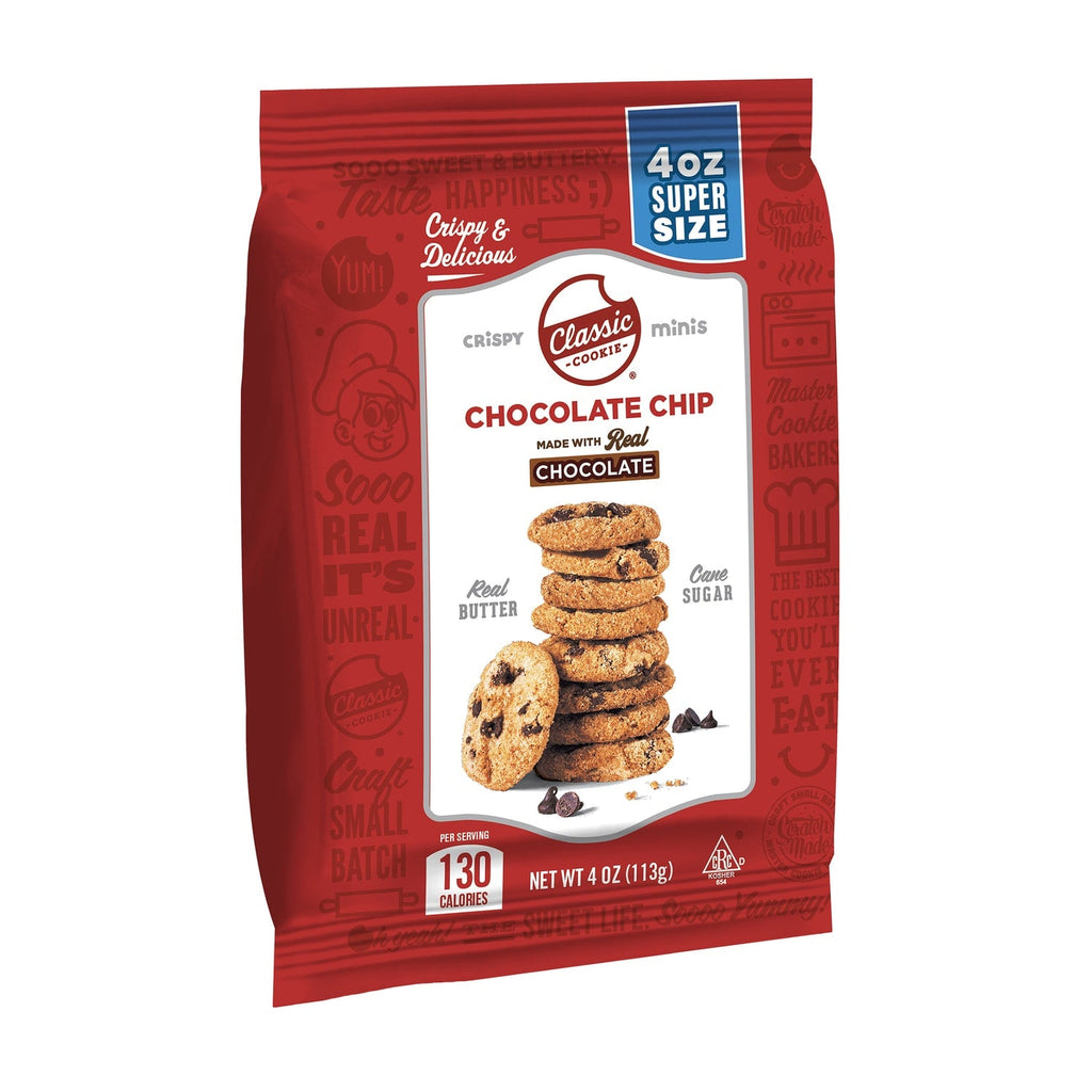 Classic Cookies Mini Cookies - Chocolate Chip, 4-oz. Bags