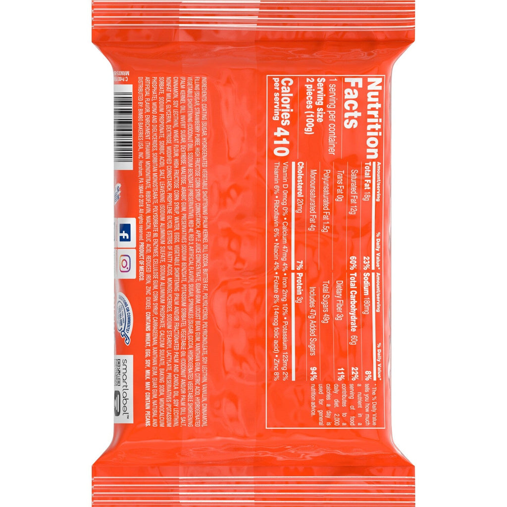 Marinela Gansito Filled Snack Cake, 3.53-oz.