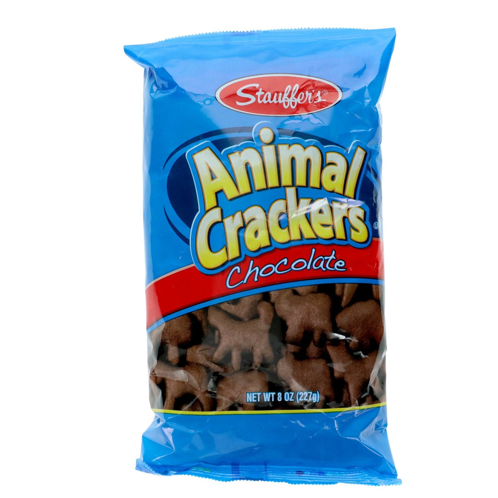 Stauffer's Chocolate Animal Crackers, 8 oz. Bag