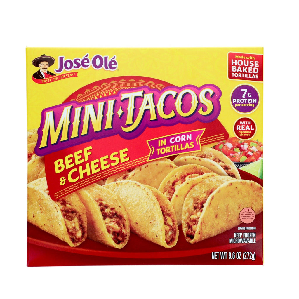 Jose Ole Beef And Cheese Flavored Mini Tacos, 1-ct.