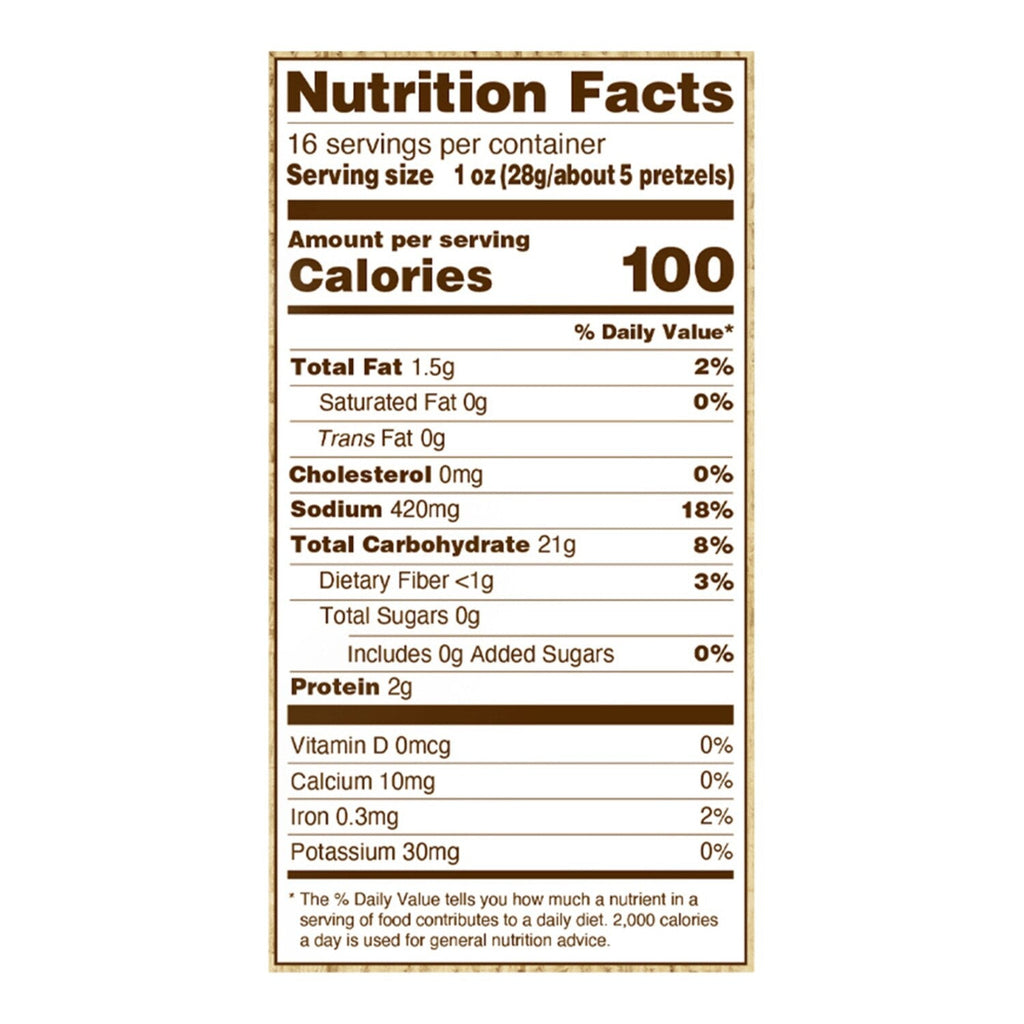 Utz Specials Extra Dark Sourdough Pretzels, 1-ct.