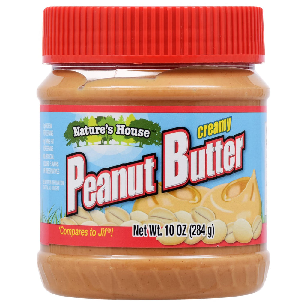 Nature's House Creamy Peanut Butter, 10-oz.