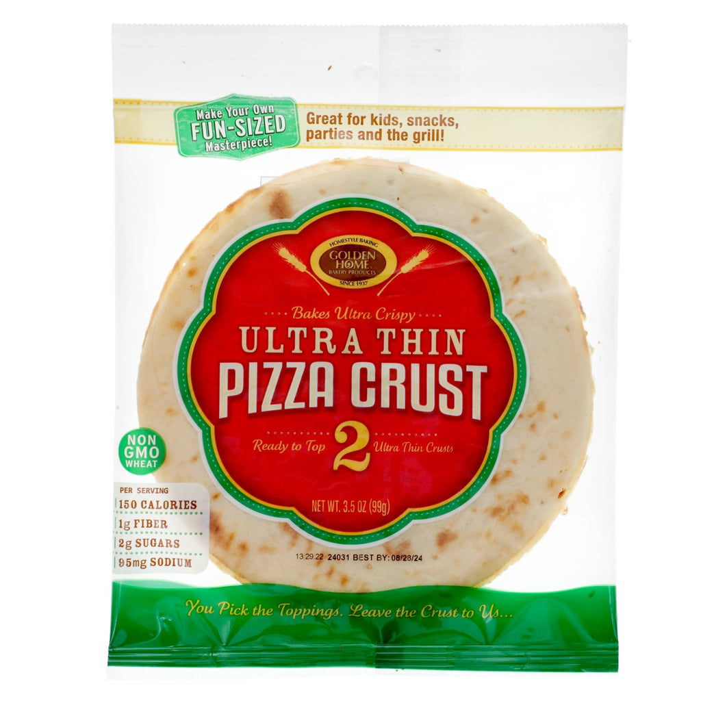 Golden Throne 7-in. Ultra-Thin Pizza Crusts, 2-ct.