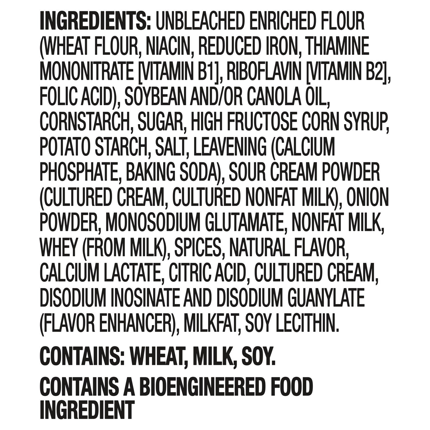 Nabisco Ritz Toasted Chips Sour Cream &amp; Onion Flavor, 1-ct.