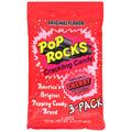Pop Rocks Cherry Flavored Crackling Candy, 3-pc Pack.