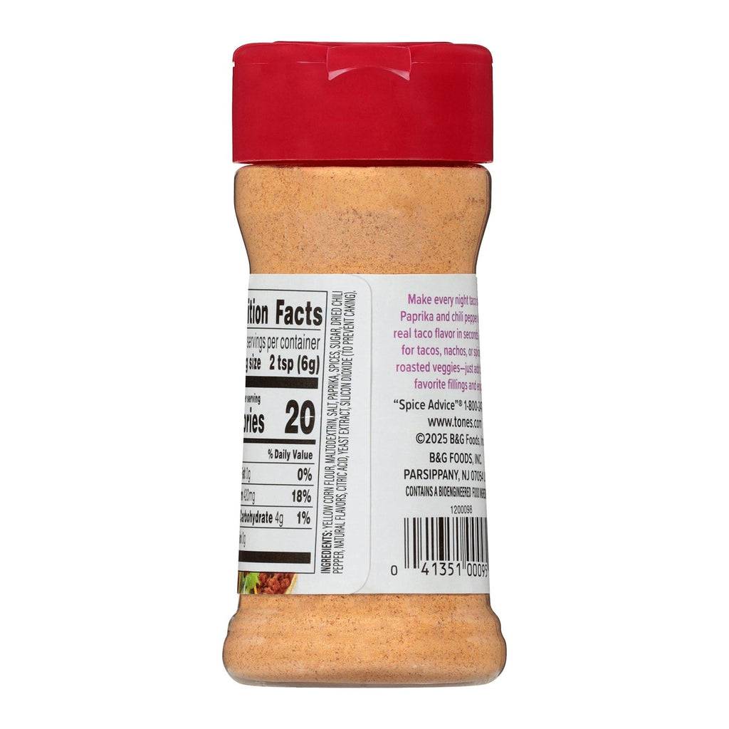 Tone's Taco Night Seasoning, 2.5 oz.