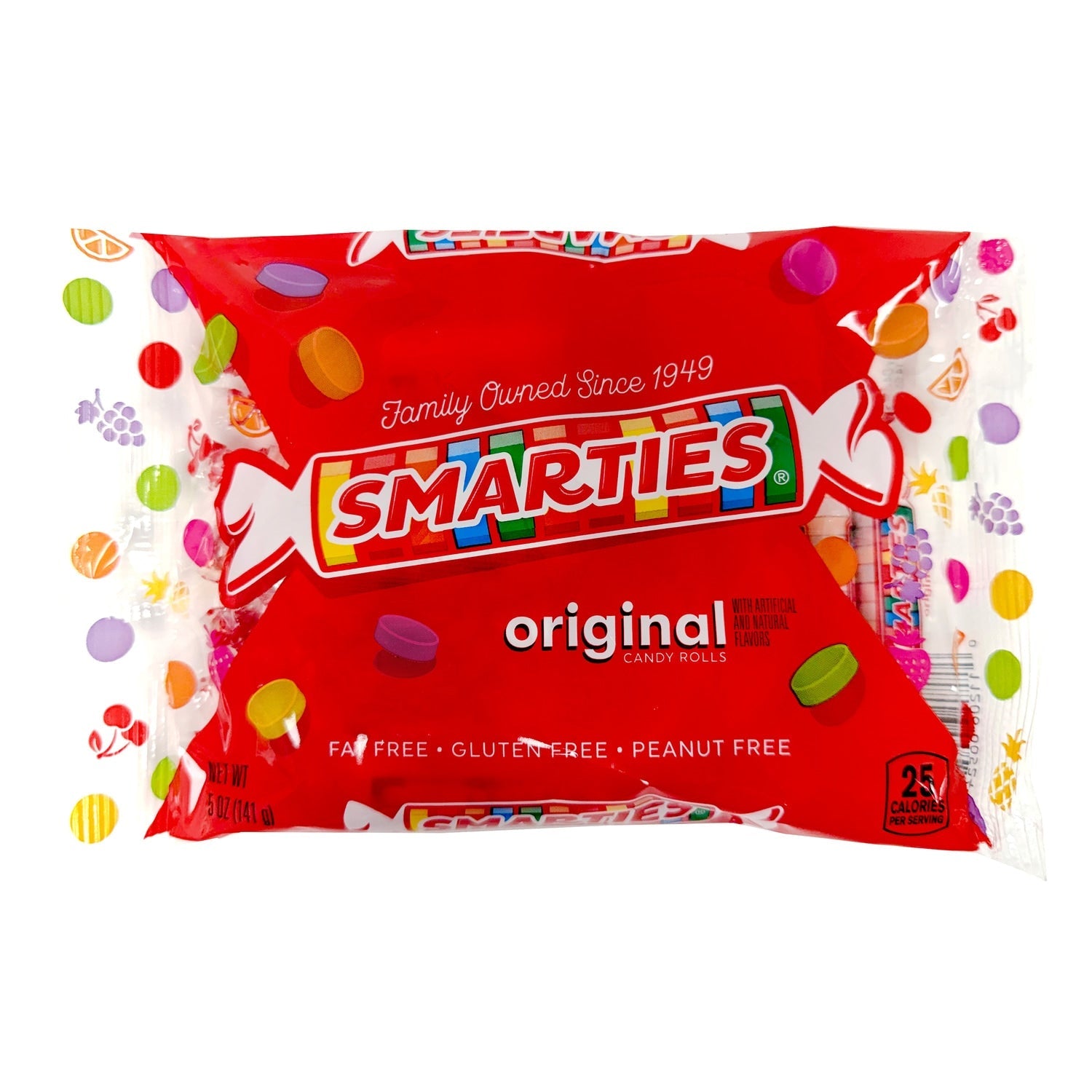 Smarties Original Candy Rolls Bag, 1-ct.