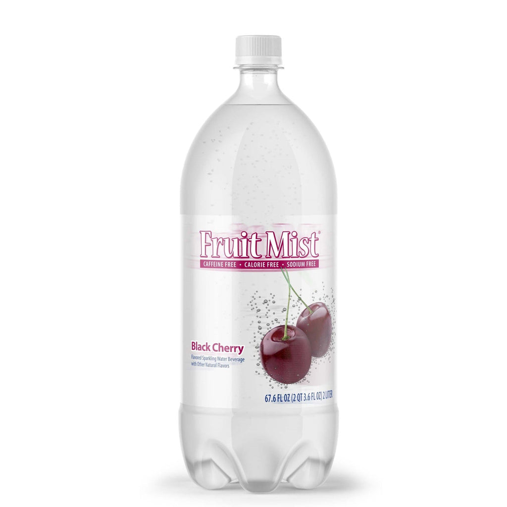 Fruit Mist Sparkling Black Cherry Water, 2-L. Bottles
