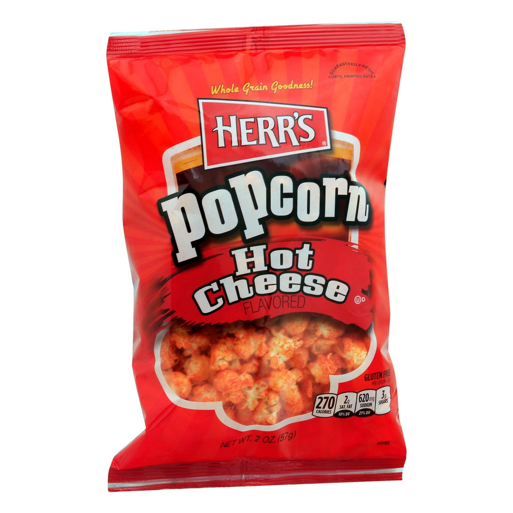 Herr's Hot Cheese Flavored Popcorn, 1-ct.