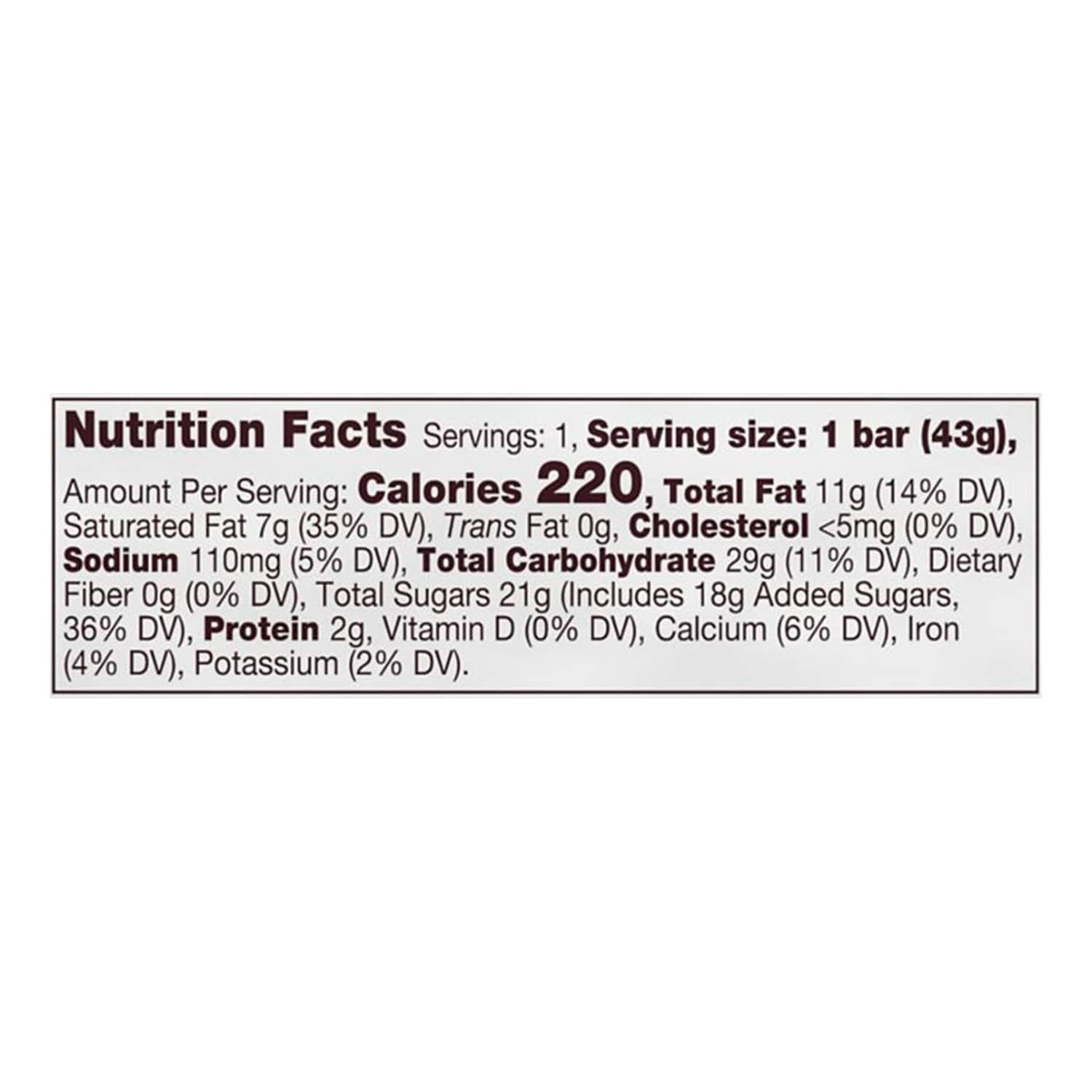 Hershey's Cookies and Cream Candy Bar, 1-ct.