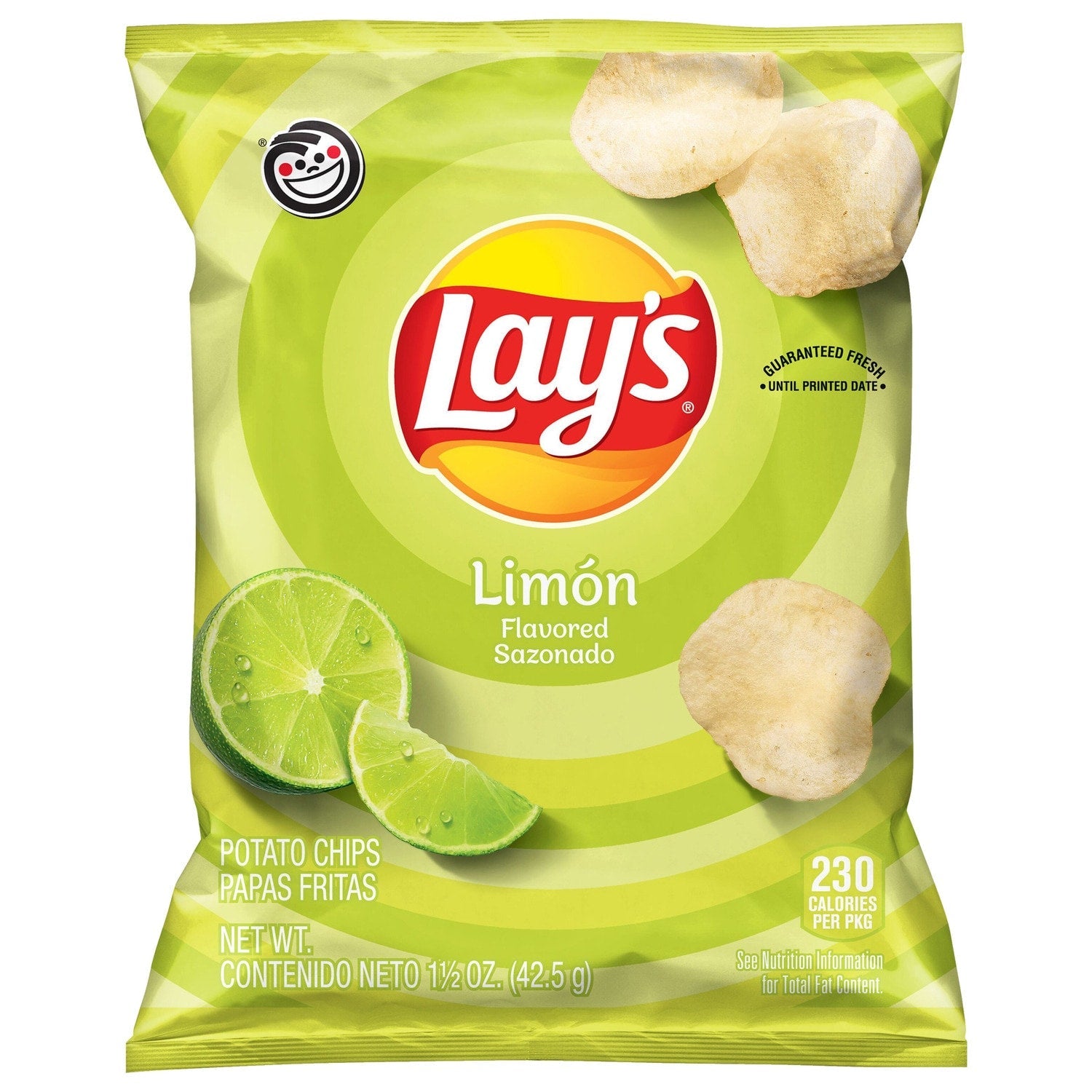 Lay's Potato Chips LimÃ³n Flavored 1 1/2 Oz