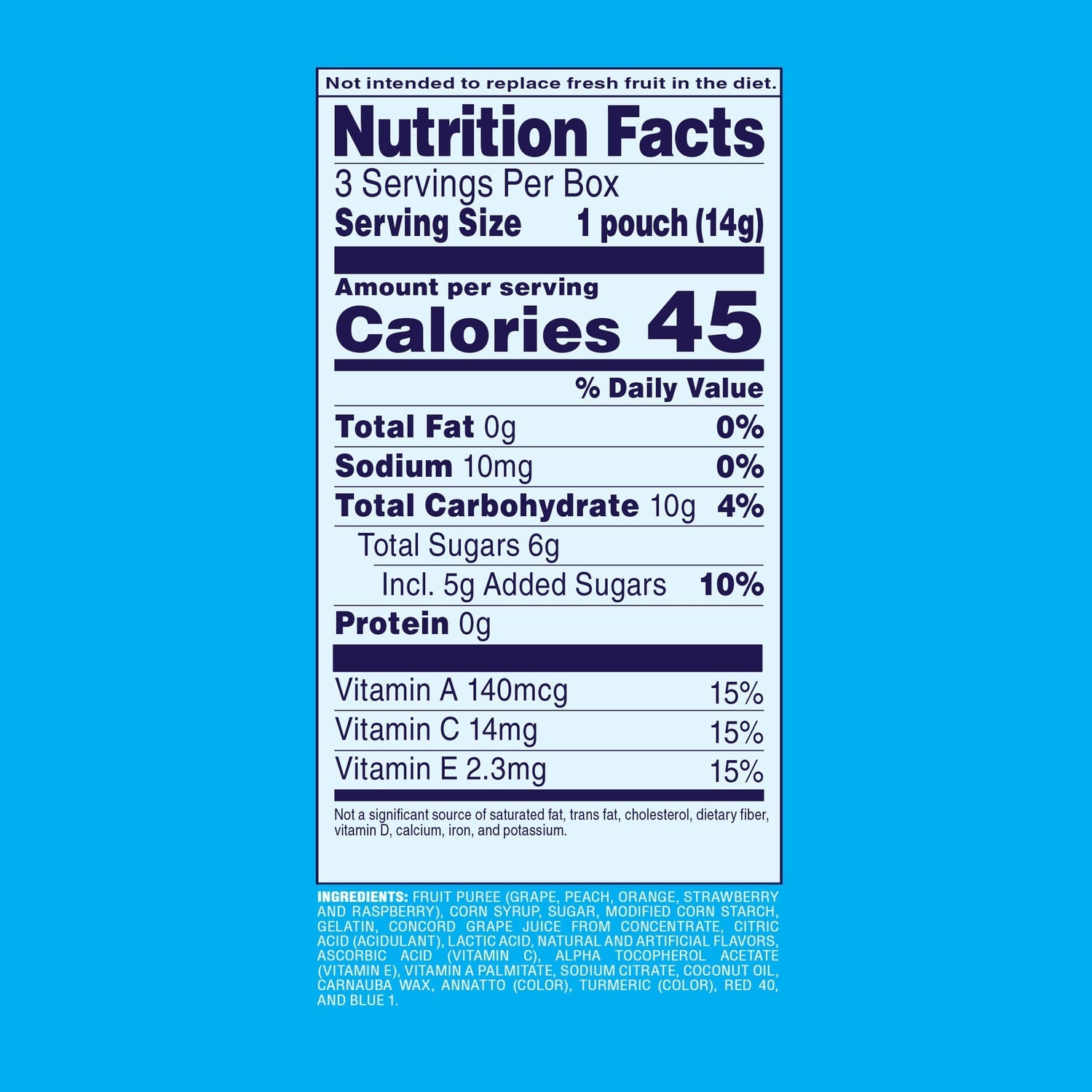 Welchâs Mixed Fruit Fruit Snacks, 3 ct.