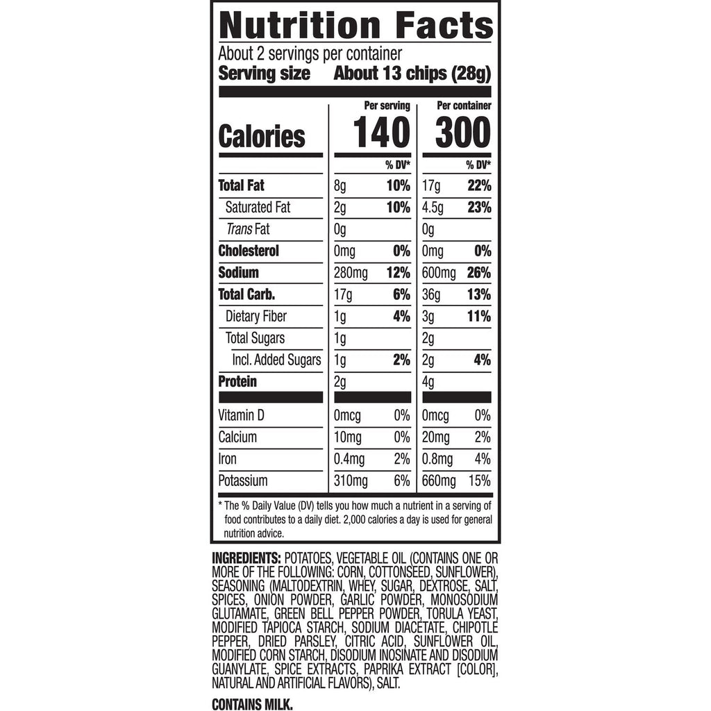 Herr's Kettle Cooked Jalapeno Flavored Potato Chips, 1-ct.