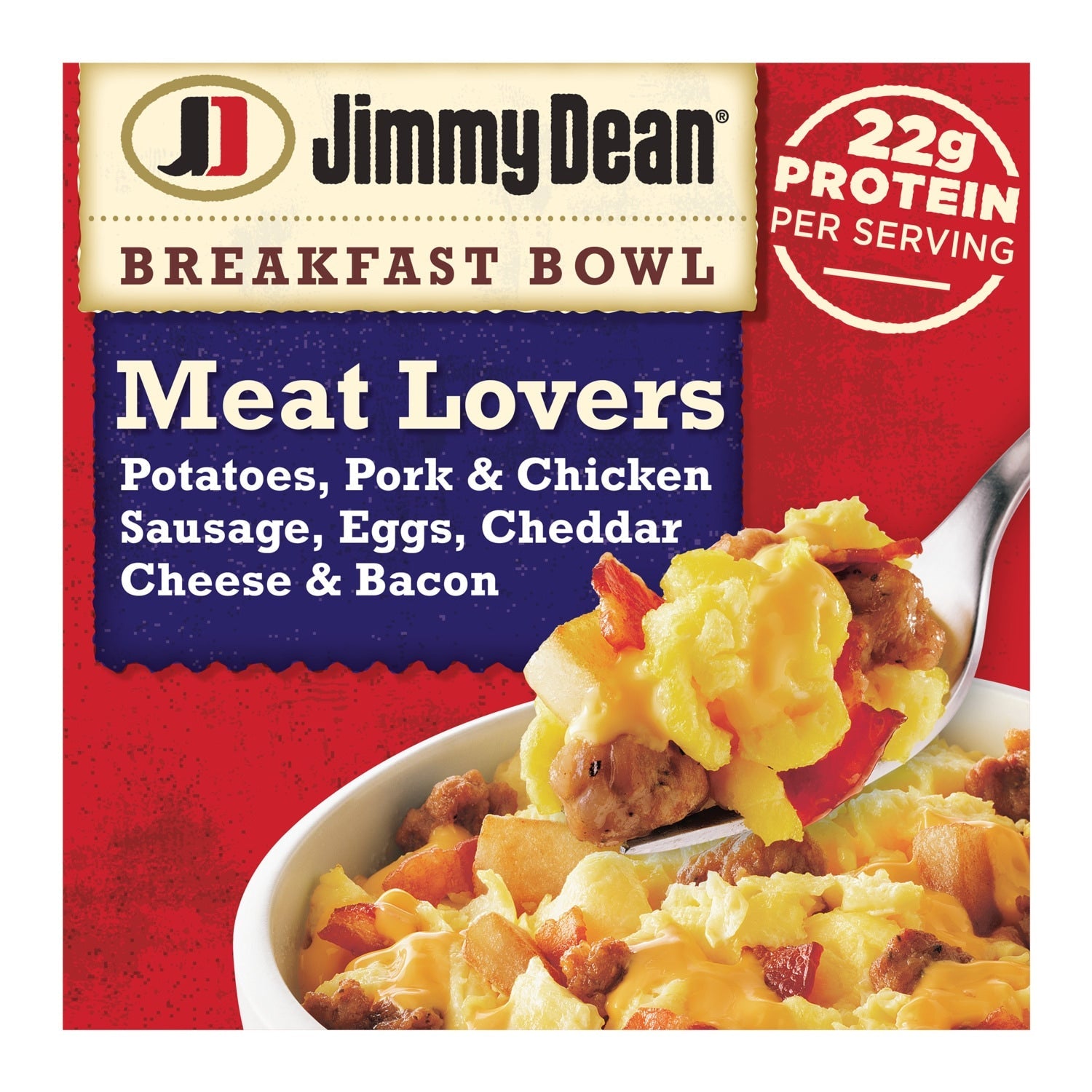 Jimmy Dean Breakfast Bowl - Meat Lovers, 7 oz.