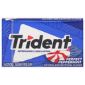 Trident Sugar Free Peppermint Gum, 14-pc Pack.