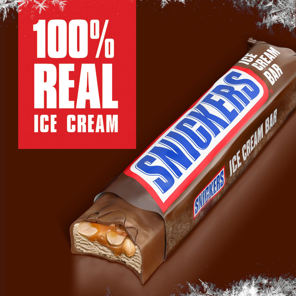 Snickers Peanut Butter Ice Cream, 5-pc Pack.