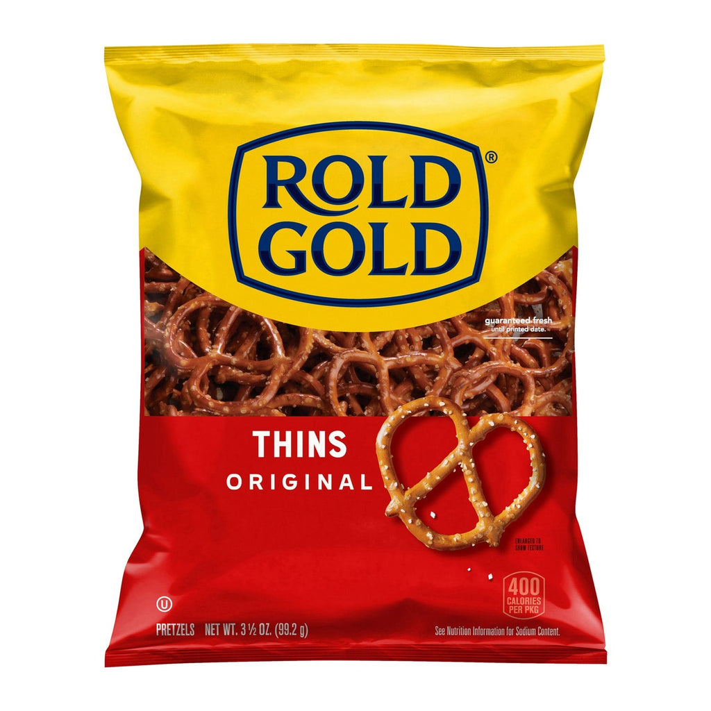Rold Gold Thins Original Pretzels, 3.5 oz. Bag