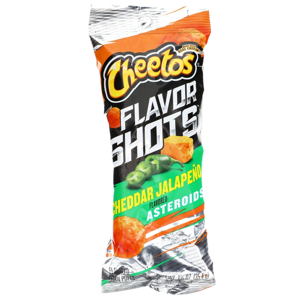 Cheetos Cheddar Jalapeno Flavored Asteroids Snack, 1-ct.