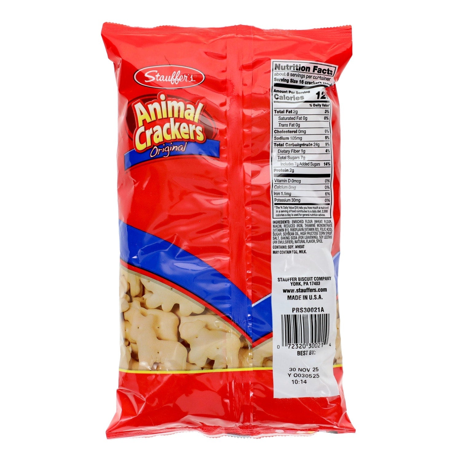 Stauffer's Original Animal Crackers, 8-oz Bag
