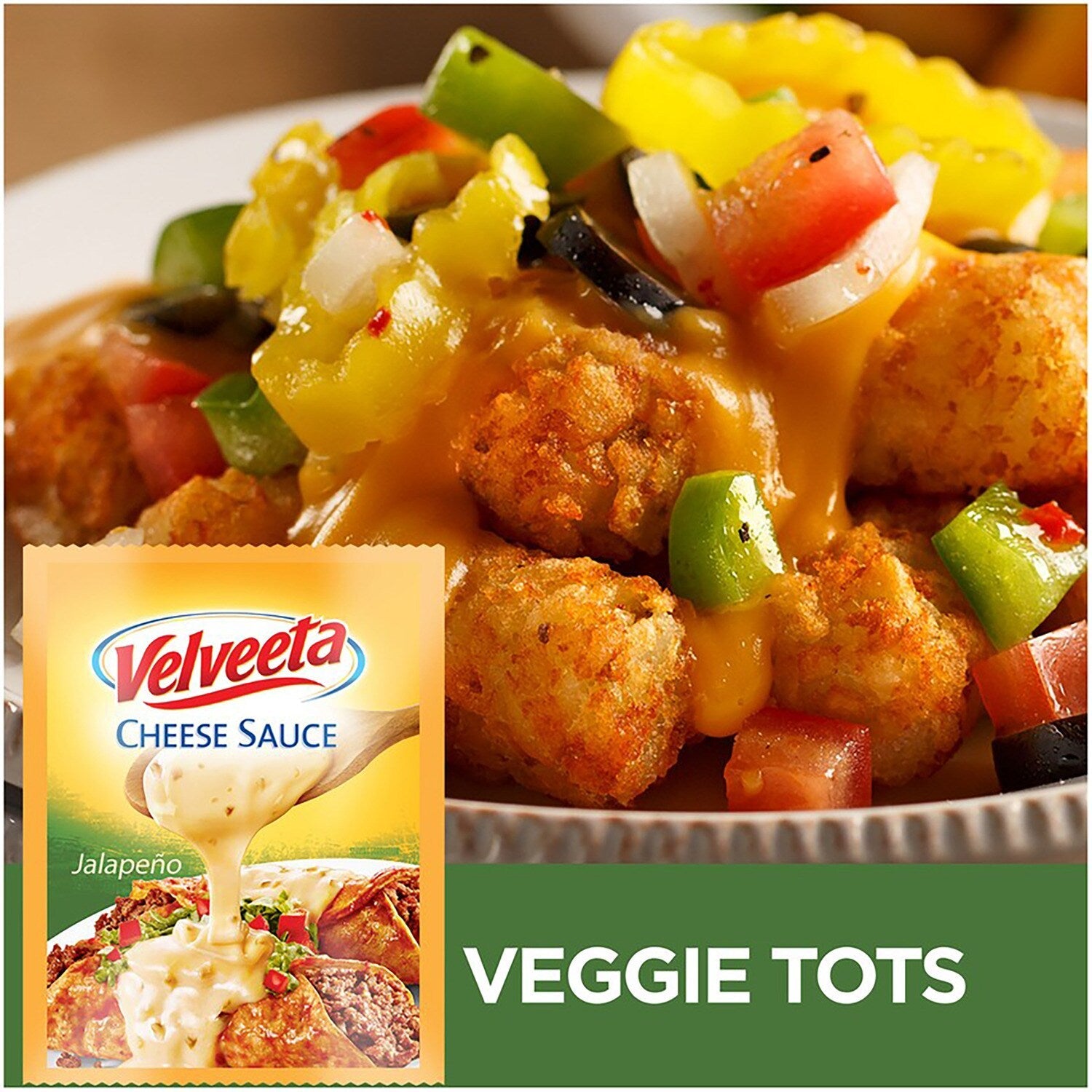 Velveeta Jalepeno Cheese Sauce, 4-oz. Packets