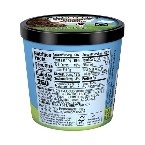 Ben &amp; Jerry's Ice Cream - Chocolate Fudge Brownie, 4 oz.