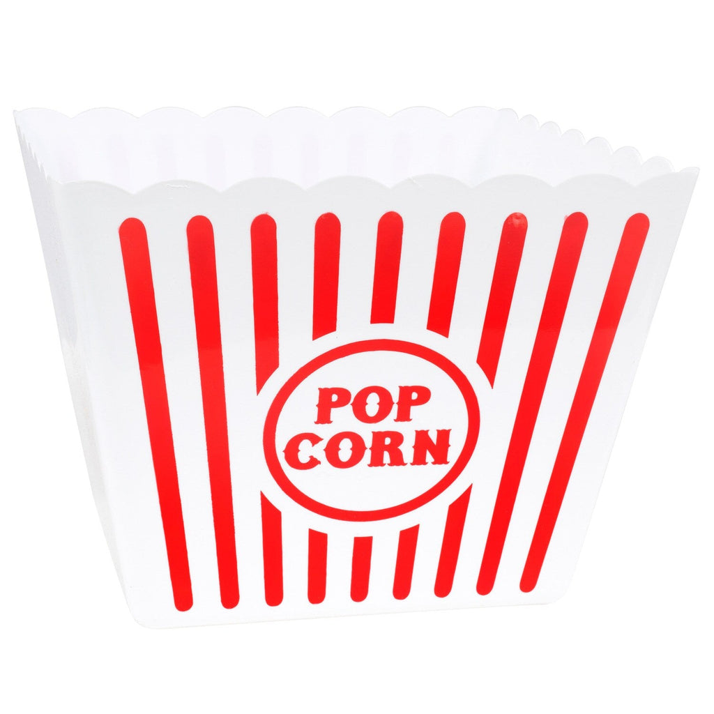 Large Plastic Popcorn Tubs, 8.9x6.8 in.