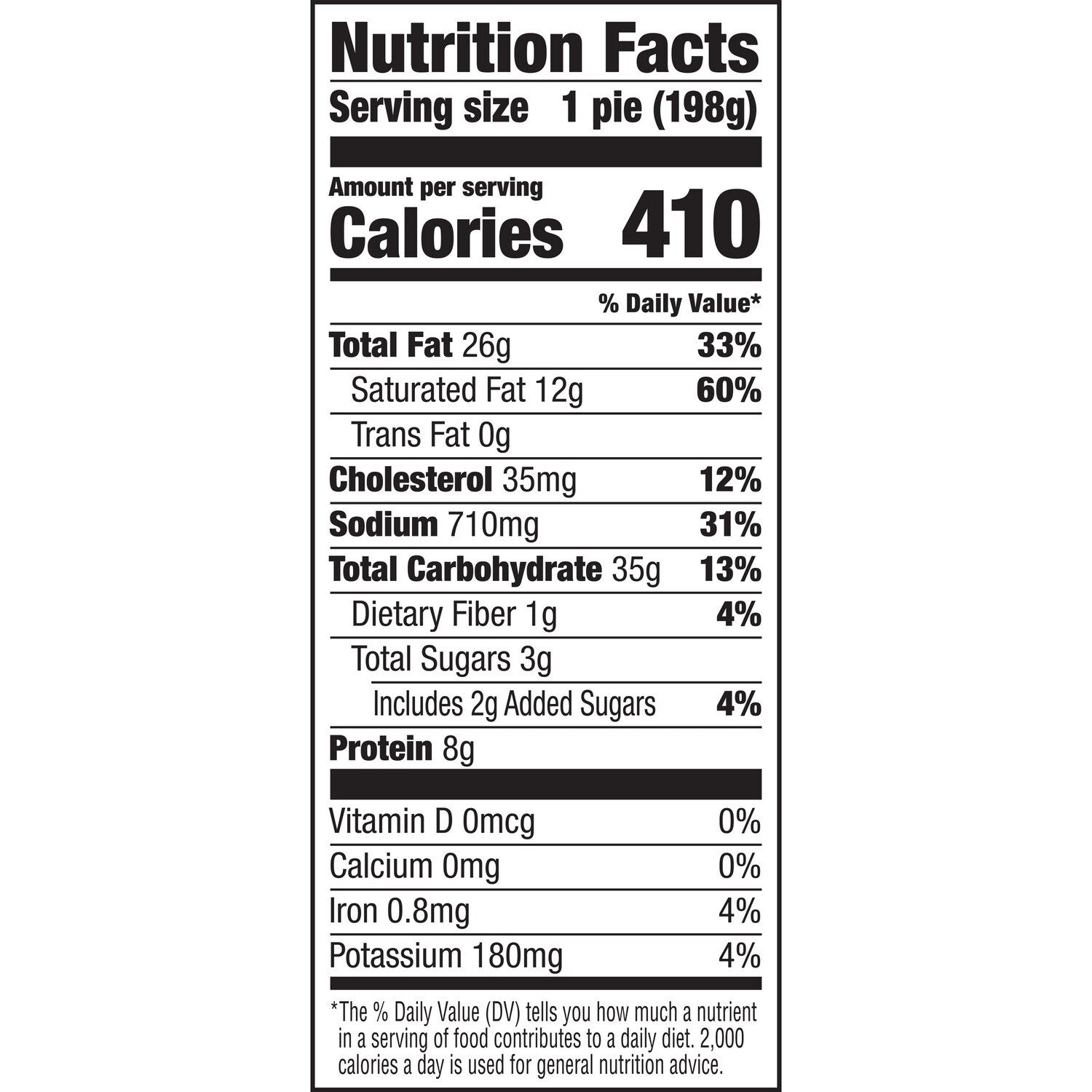Banquet Beef Pot Pie Frozen Dinner, 7 oz.