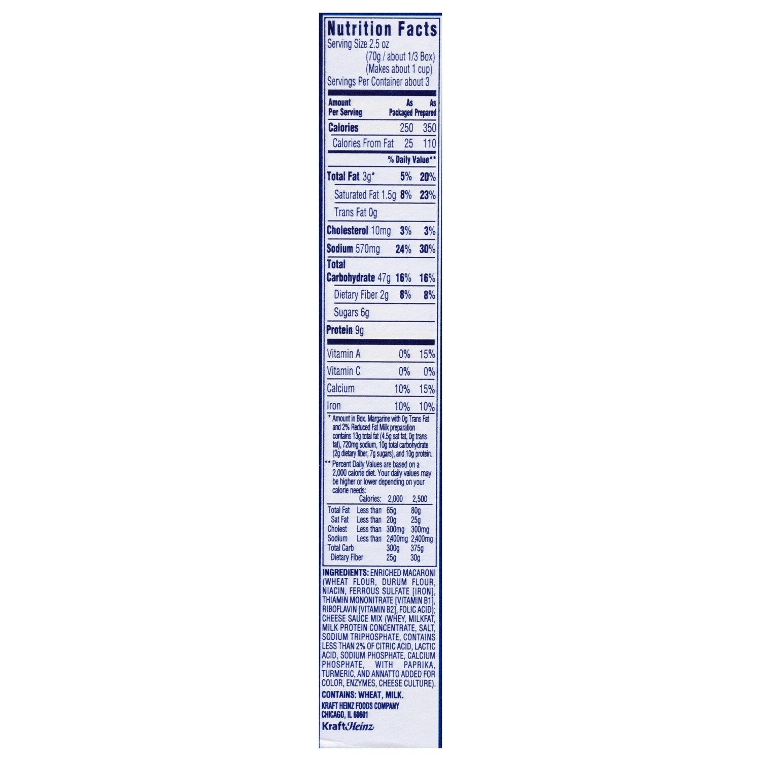 Kraft Mac &amp; Cheese Dinners, 7.25 oz. Boxes