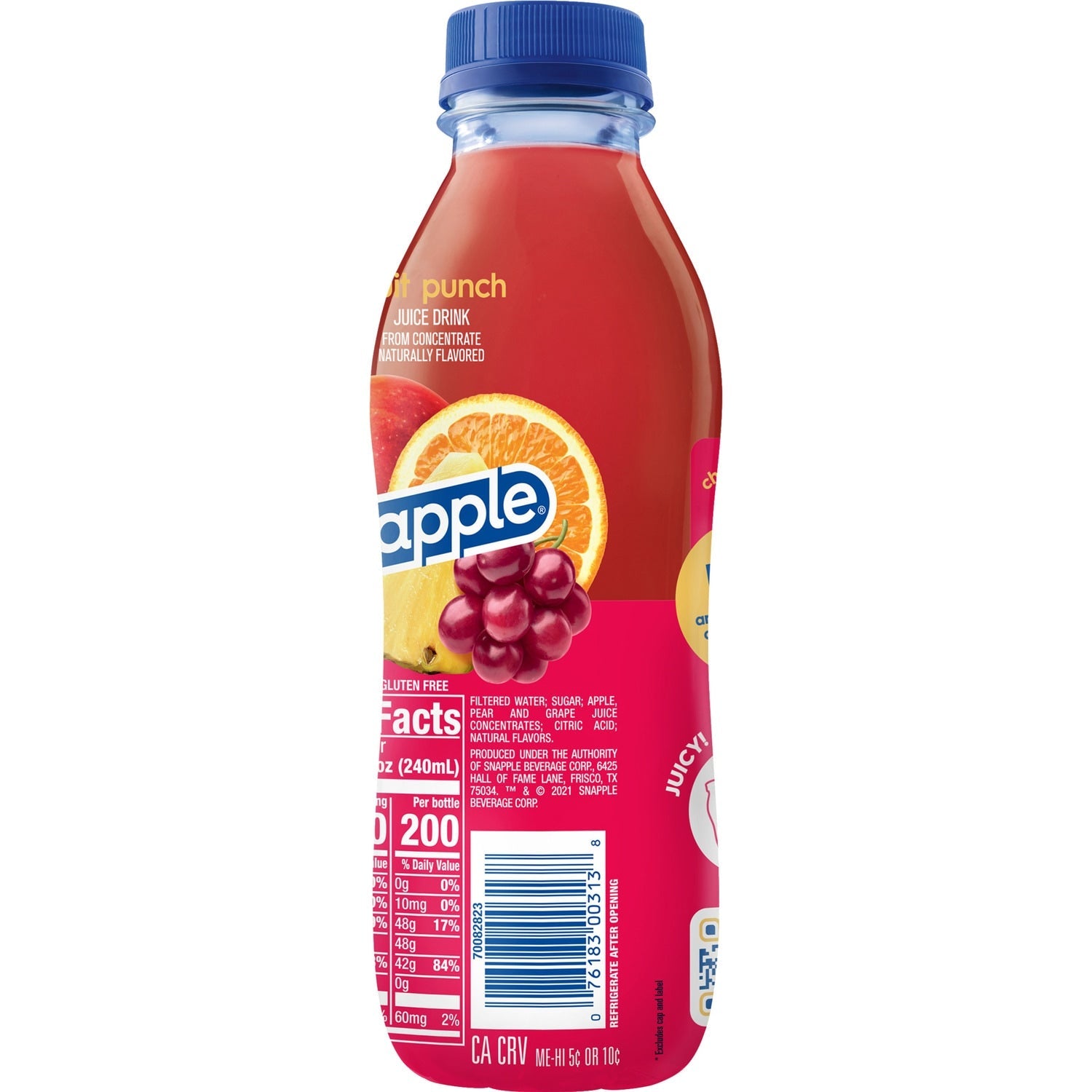 Snapple Fruit Punch Juice, 1-ct.