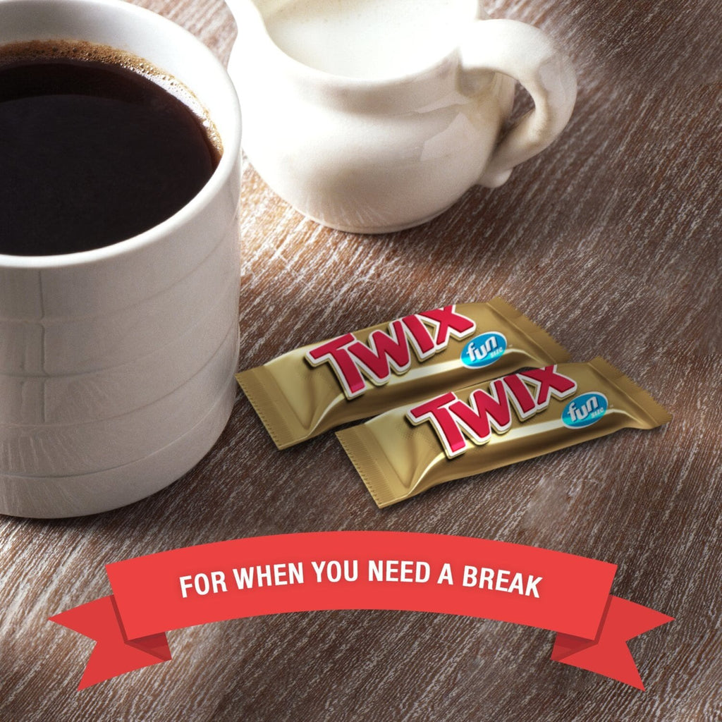 Twix Caramel And Milk Chocolate Cookie Bars, 5-pc Pack.