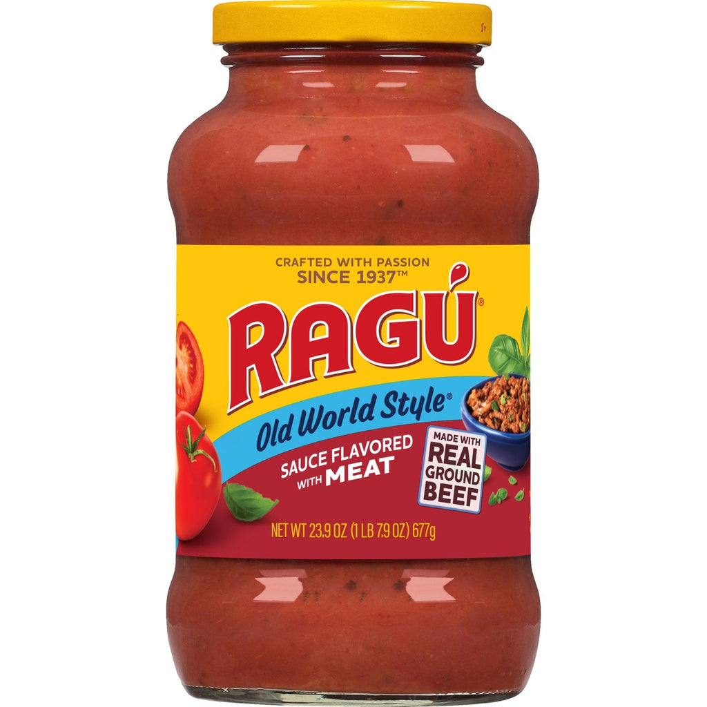 Ragu Old World Style Sauce Flavored with Meat, 24 oz