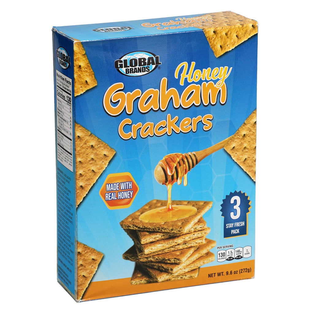 Global Brands Honey Graham Crackers, 9.6-Oz.