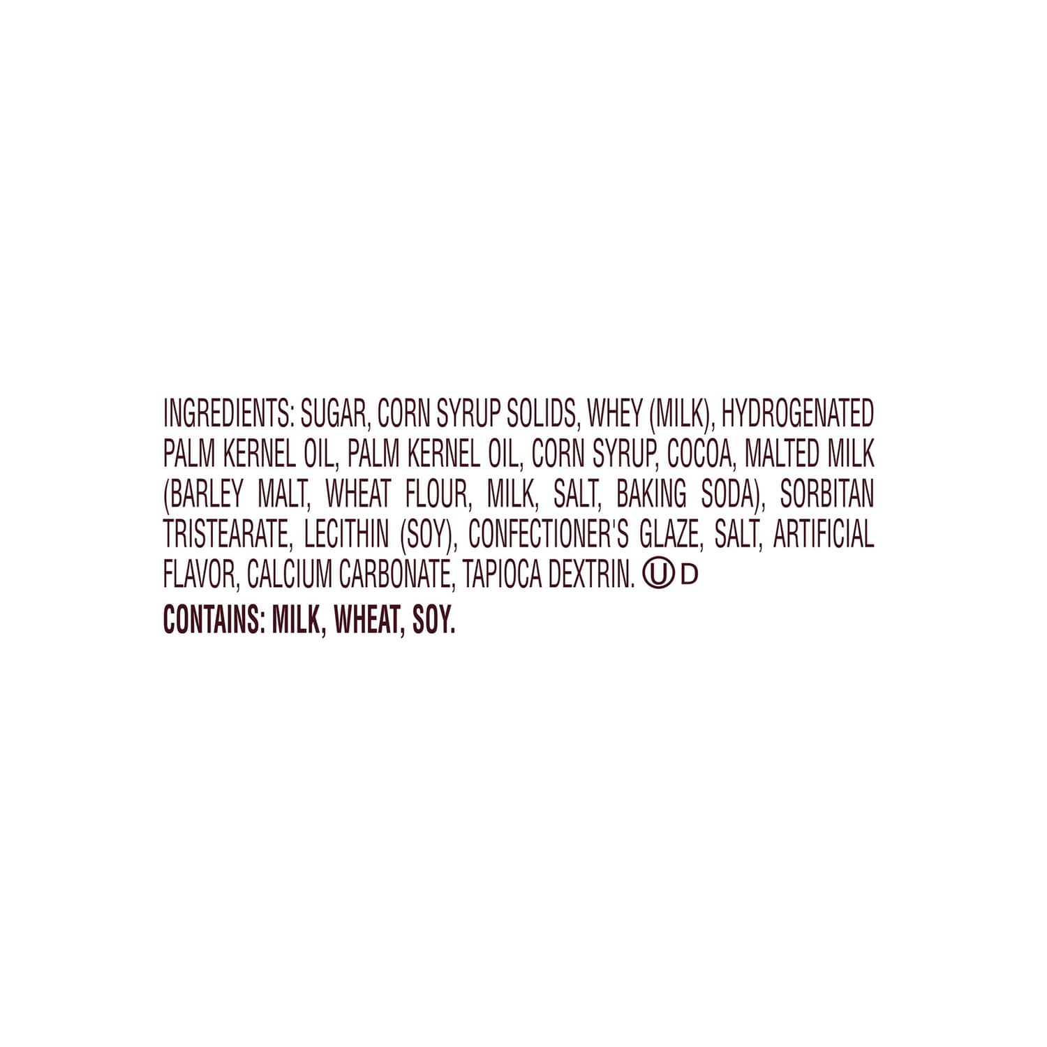 Whoppers Malted Milk Balls, 13-pc Pack.