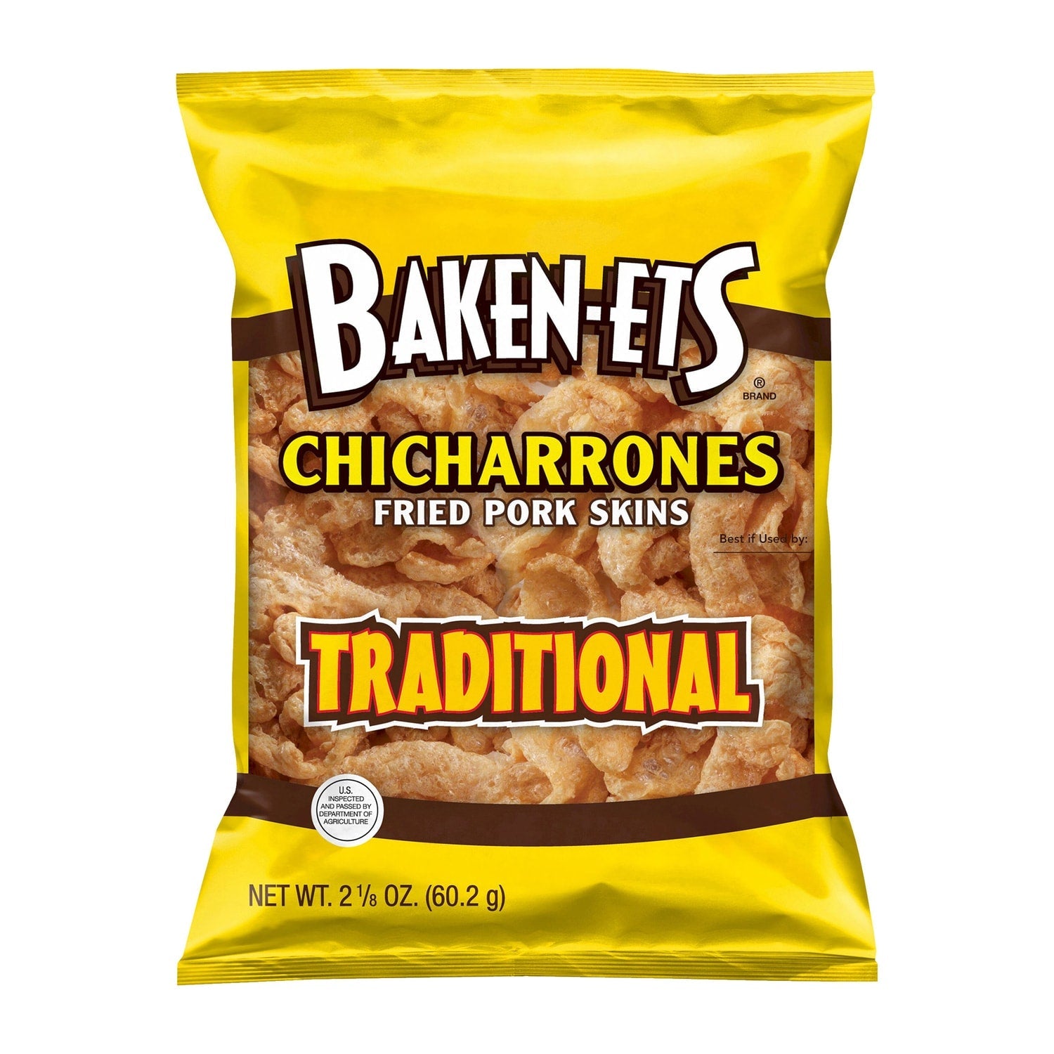 Bakenets Chicharrones Fried Pork Skins, 1-ct.