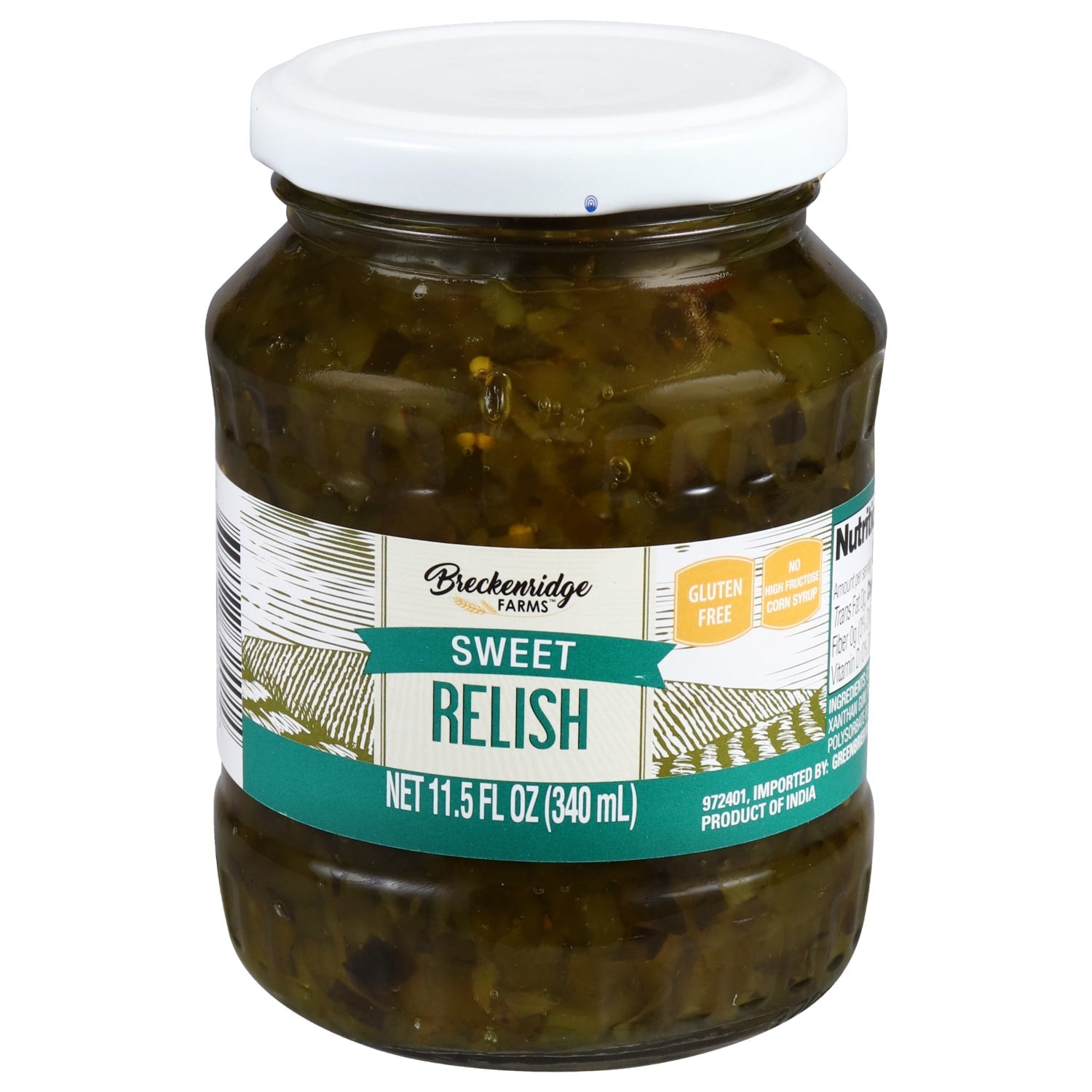 Breckenridge Farms Sweet Relish, 11.5 oz.