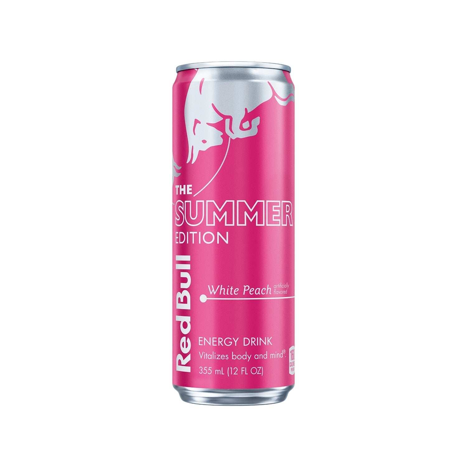 Red Bull Summer Edition White Peach Flavored Energy Drink, 1-ct.