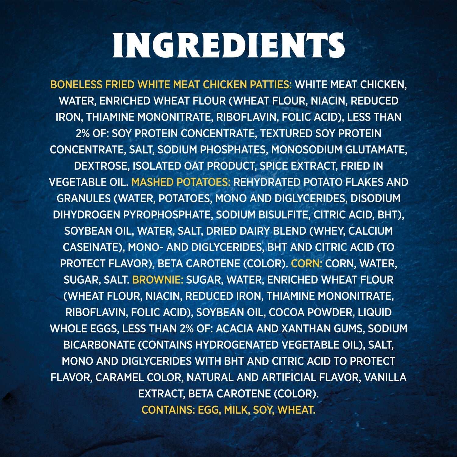 Hungry-Man Boneless Fried Chicken, 27g Protein Per Serving, Frozen Meal, 16 oz