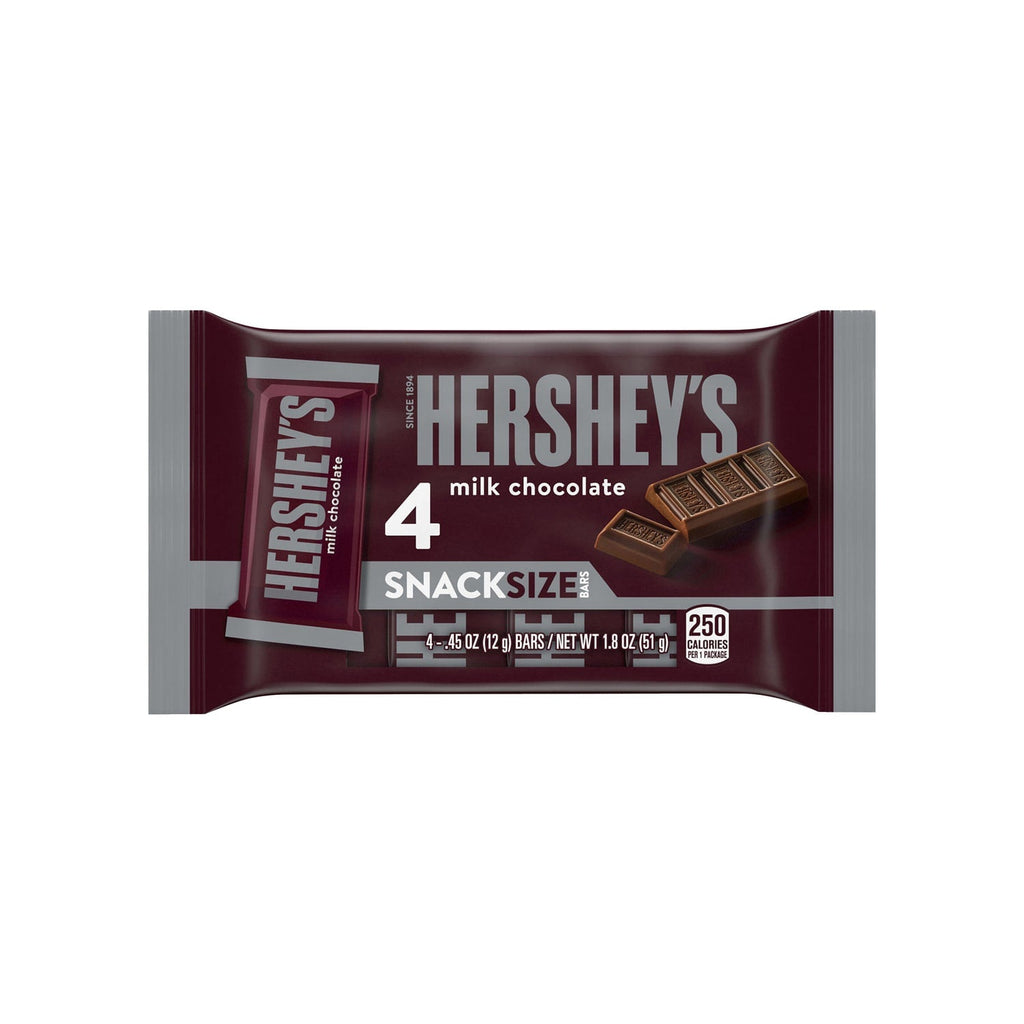 Hershey's Milk Chocolate, 4-pc Pack.