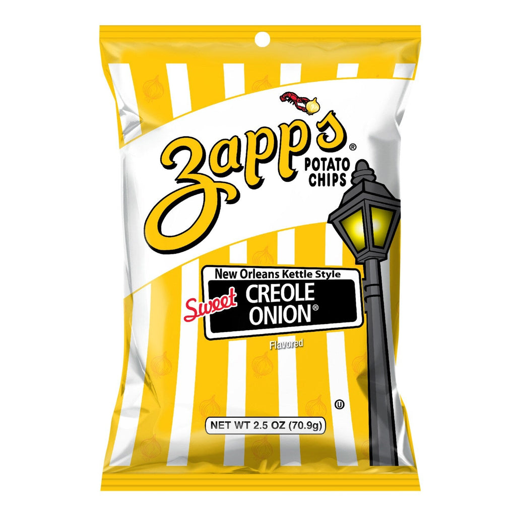 Zapp's New Orleans Creole Sweet Onion Potato Chips, 2.5-oz.