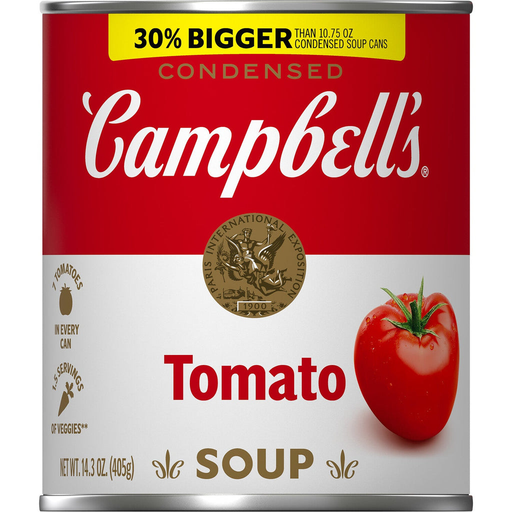 Campbell's Condensed Tomato Soup, 14.3-oz. Cans