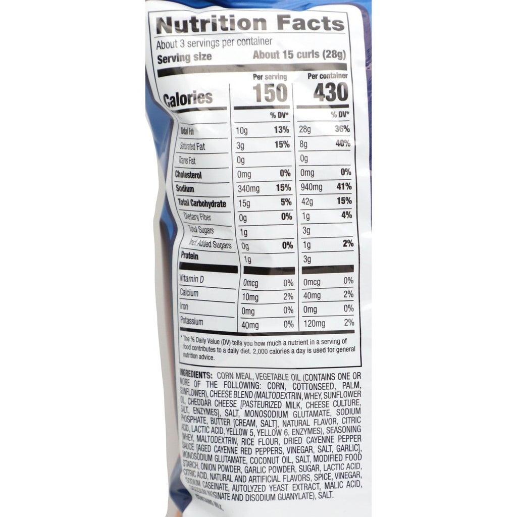 Herrâs Buffalo Blue Cheese Curls 2.75 oz