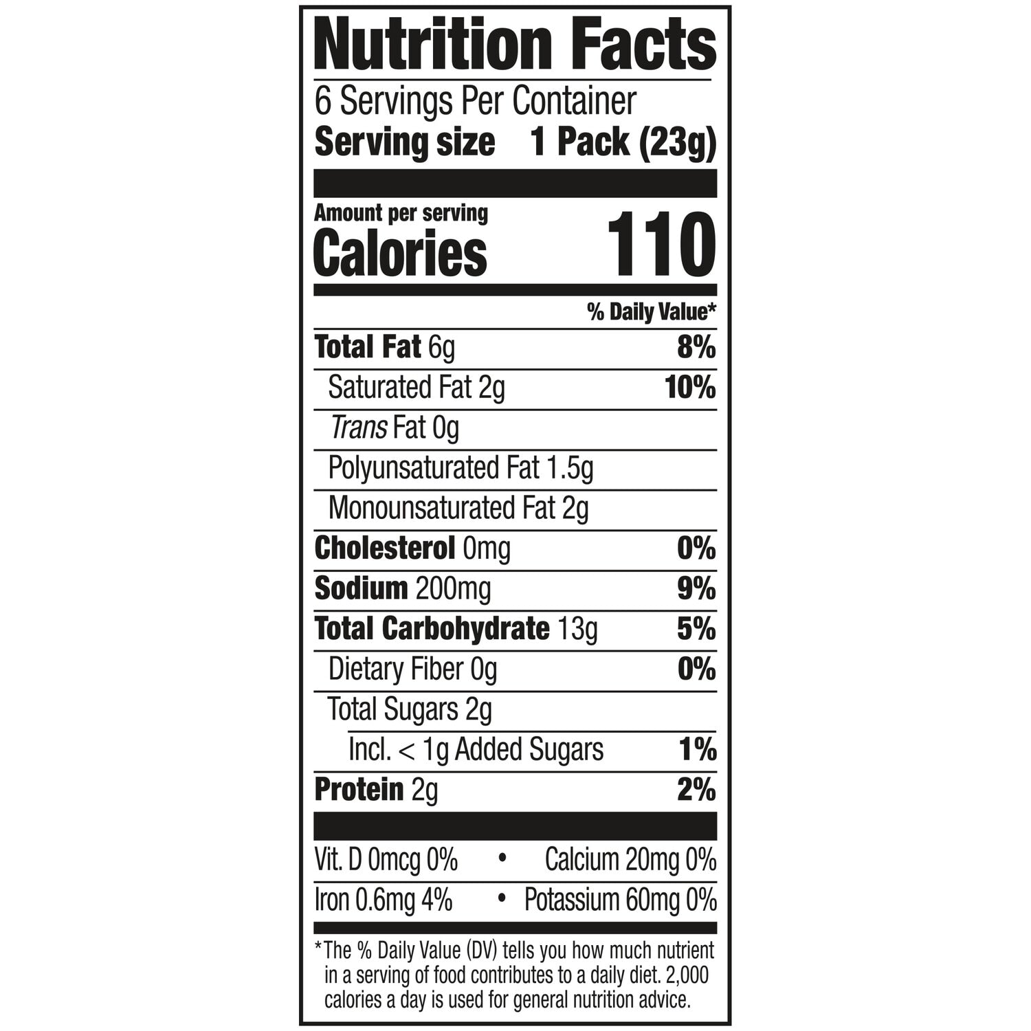 Lance Toasty Cheddar Cheese Crackers, 6-pk. Box