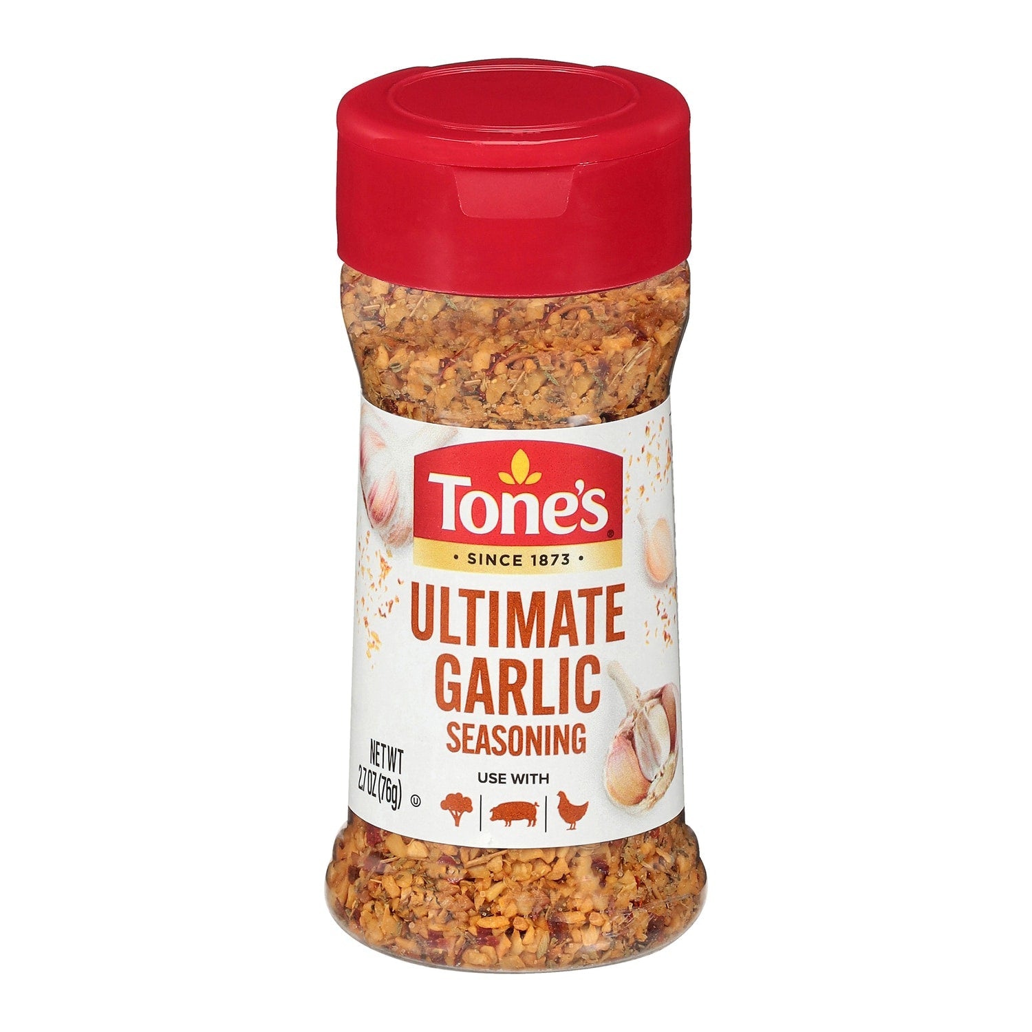 Tone's Ultimate Garlic Seasoning, 2.7 oz.