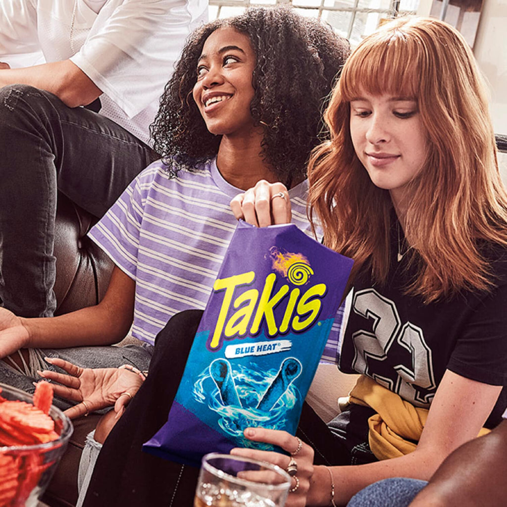 Barcel Takis Blue Heat Tortilla Chips, 2 oz.