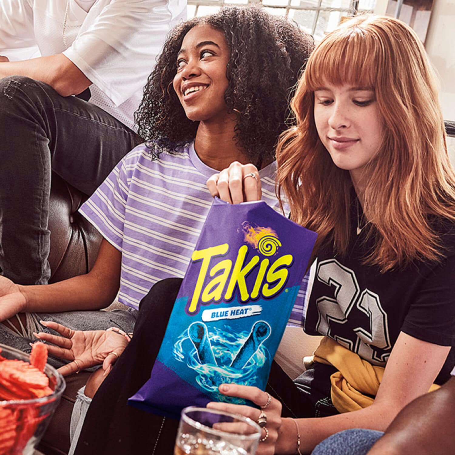 Barcel Takis Blue Heat Tortilla Chips, 2 oz.
