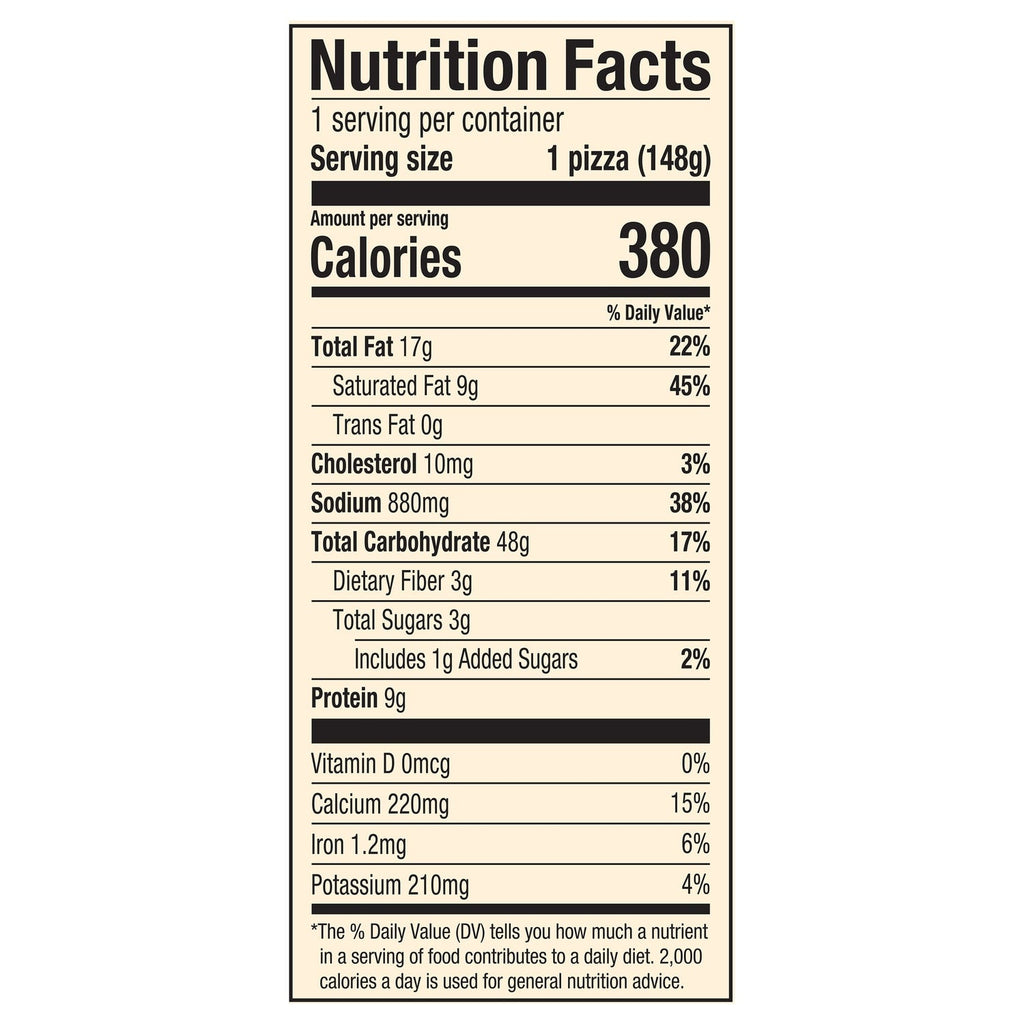 Celeste Original 4 Cheese Pizza for One, Individual Microwavable Frozen Pizza, 5.22 oz.