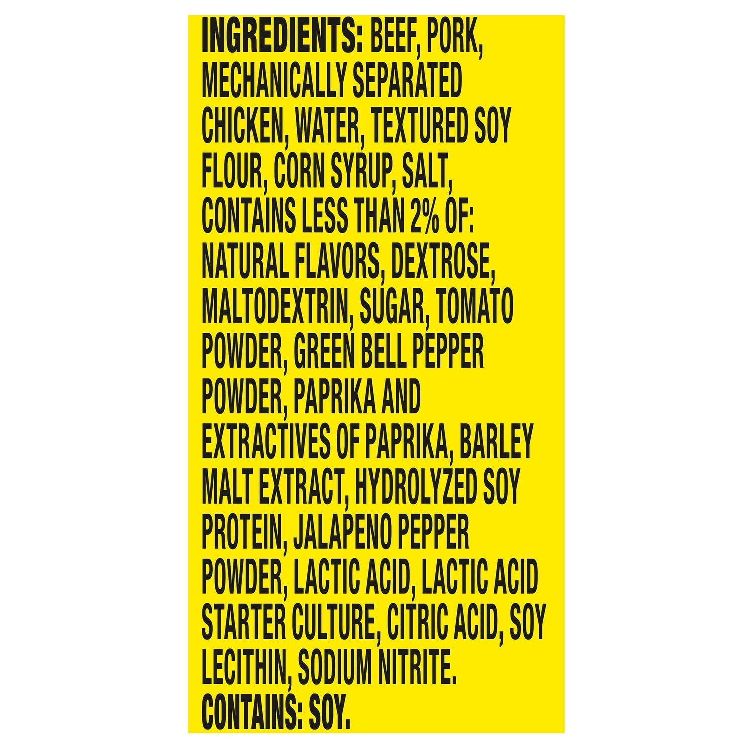 Conagra Brands fSlim Jim Giant Sized Nacho Snack Stick, 0.97 oz. Meat Snacks